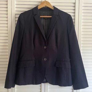 J Crew Navy Blue Blazer, Size 10, Style 21324